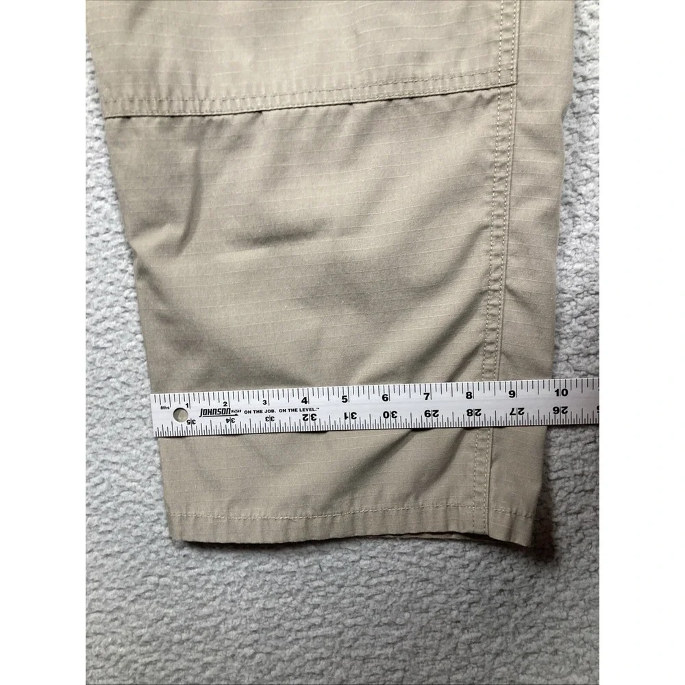 511 Tactical Pants Mens 44x30 (41x29) Beige Cargo Ripstop Paratrooper Gorpcore